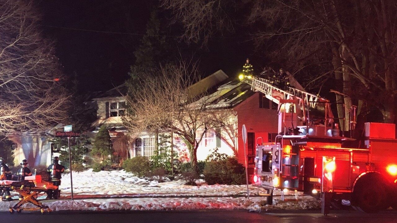 Fire in Allentown